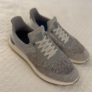Peter Millar Gray Athletic Shoes with Knit Upper